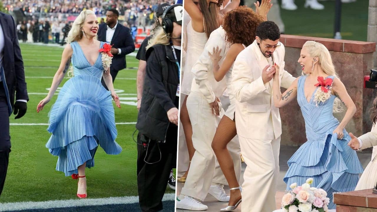 DYK Lady Gaga's Super Bowl Halftime Outfit Has A Connection With 'Fanboy' Bad Bunny's Puerto Rico Roots
