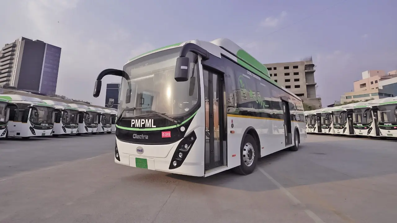 Ajantha Bus Photo Maharashtra Tourism Introduces e-Bus Services At Ajanta Caves ...