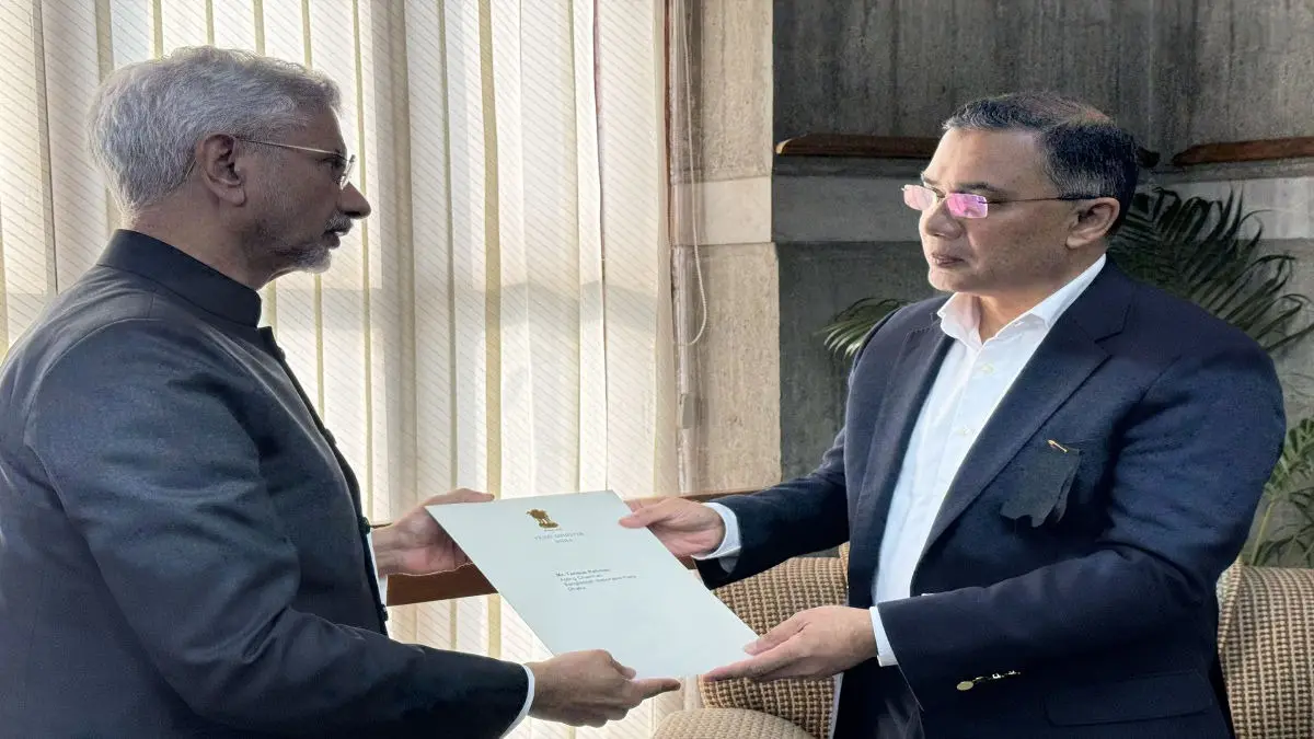 EAM Jaishankar Hands Over PM Modi's Letter to BNP Acting Chairman Tarique Rahman in Dhaka, Highlights "Vision and Values" Guiding Partnership
