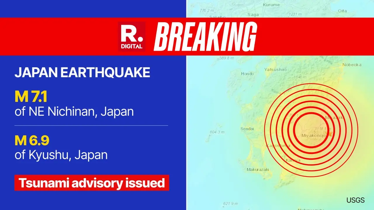 Earthquake hits Japan's southern region