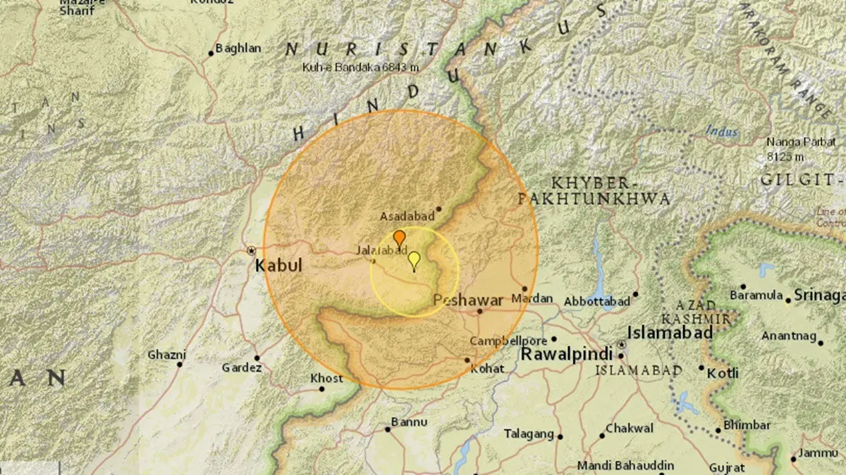 Strong Tremors Felt In Delhi-NCR As 6.0 Magnitude Earthquake Hits Afghanistan-Pakistan Border Earthquake in Delhi-NCR