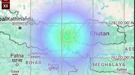 Earthquake in Sikkim
