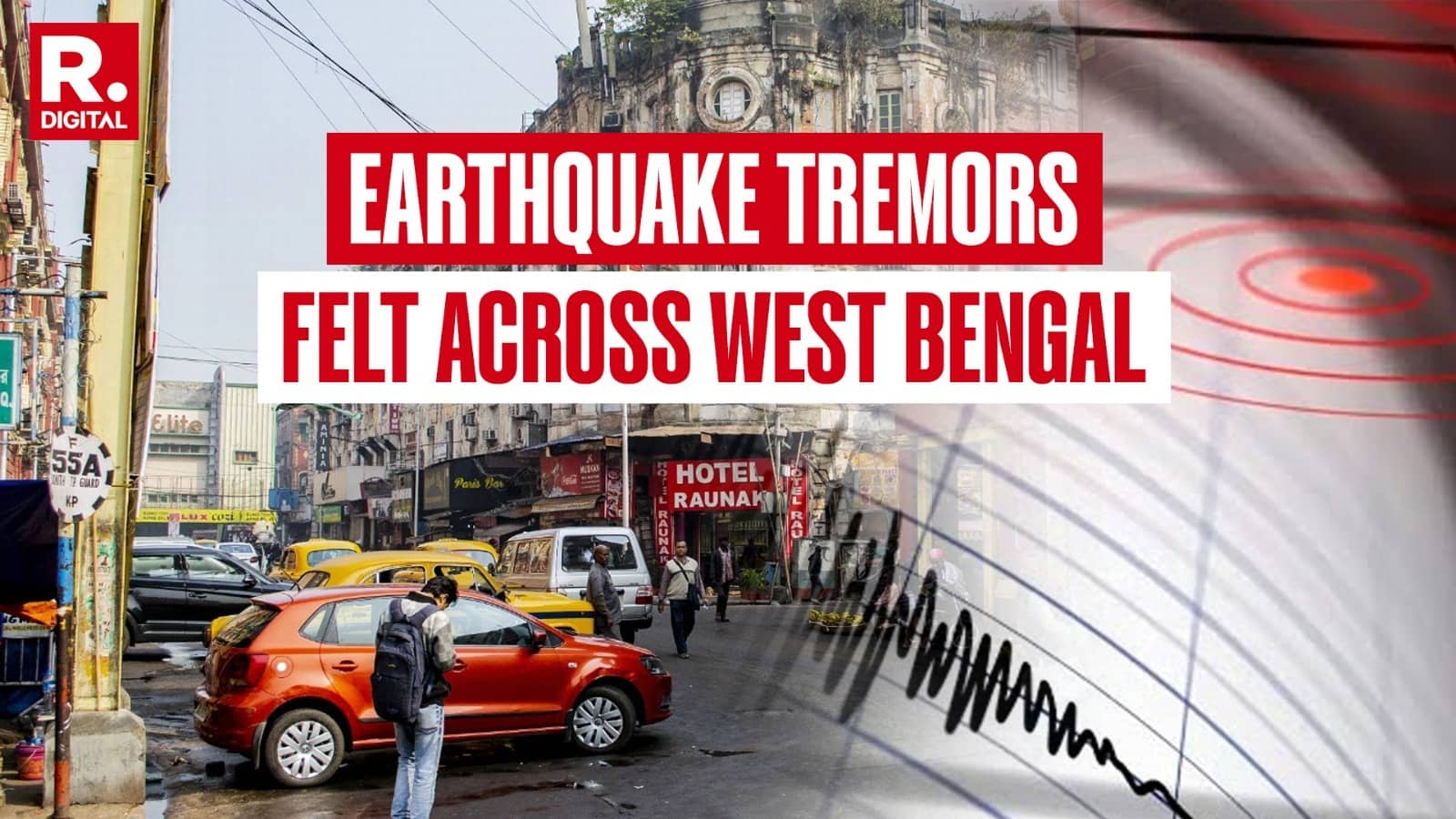Earthquake of 5.0 Magnitude Hits Kolkata across West Bengal