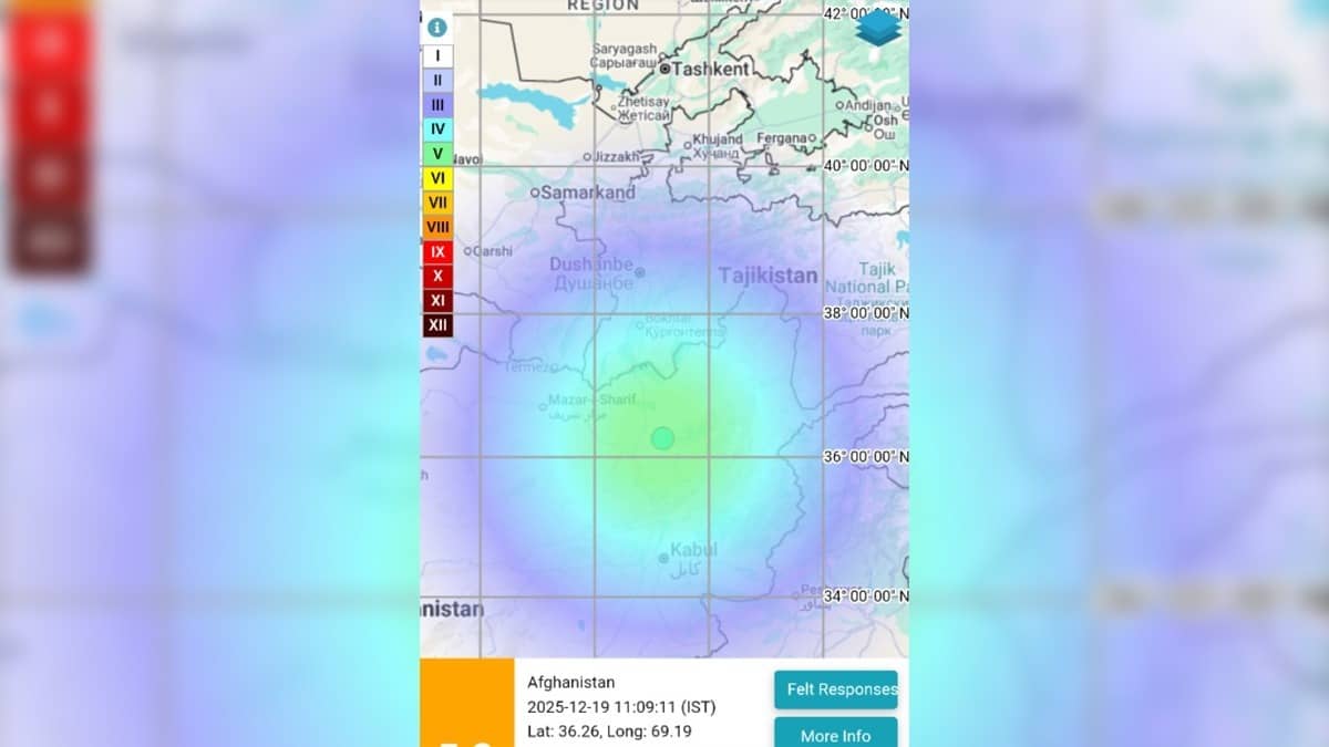 Earthquake of Magnitude 5.3 Jolts Afghanistan's Hindu Kush Region