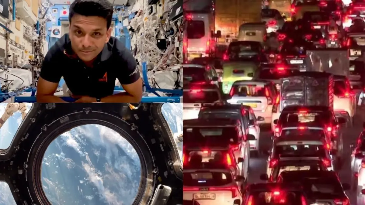 'Easier To Travel In Space': Astronaut Shubhanshu Shukla Jokes About Bengaluru Traffic 'Easier To Travel In Space': Astronaut Shubhanshu Shukla Jokes About Bengaluru Traffic