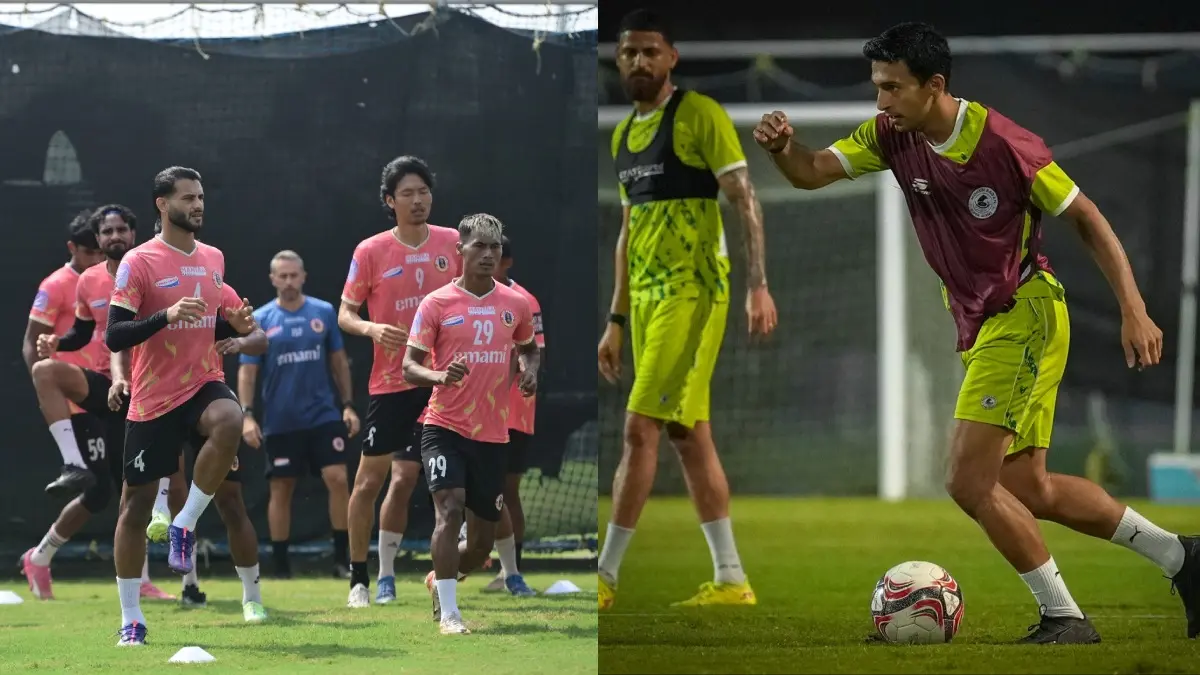 East Bengal face off against Mohun Bagan in IFA Shield final