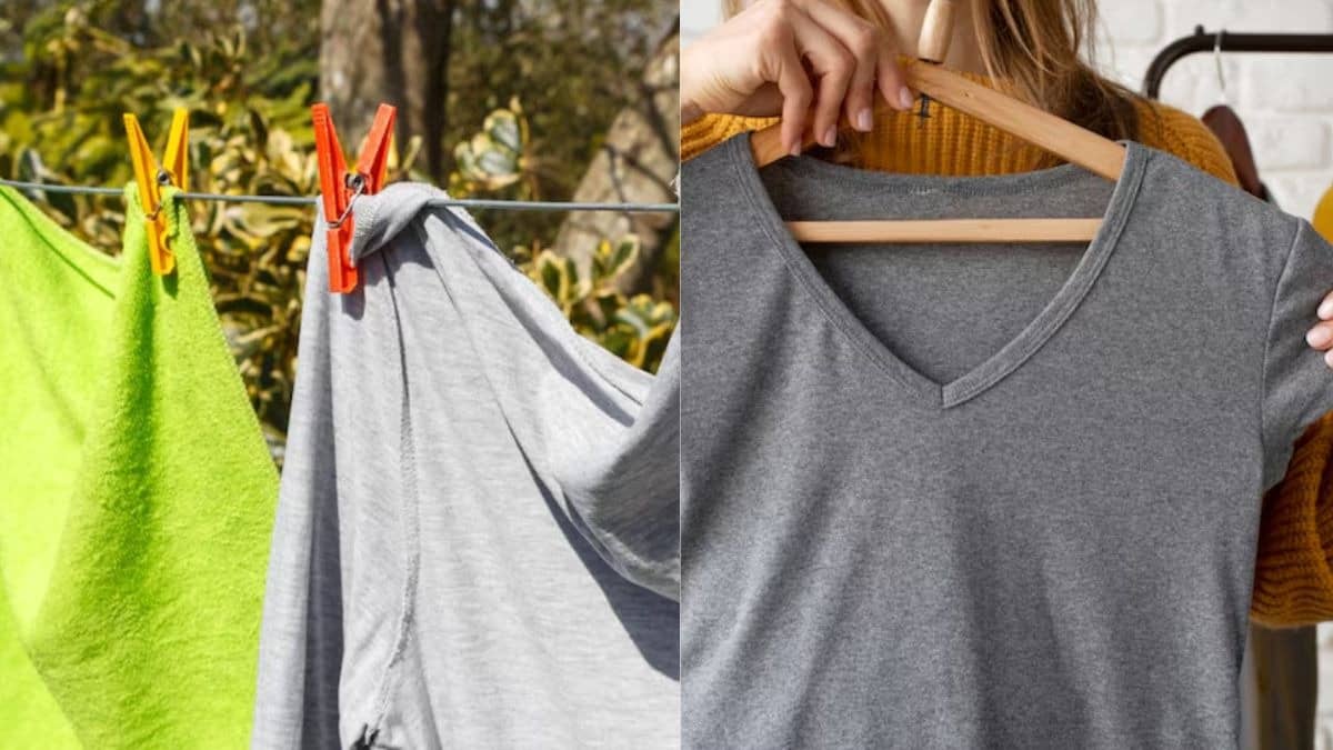 easy hacks to make wet clothes dry in winter without sunlight 