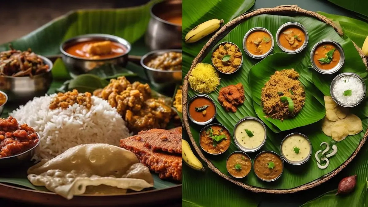 Eating On Banana Leaf