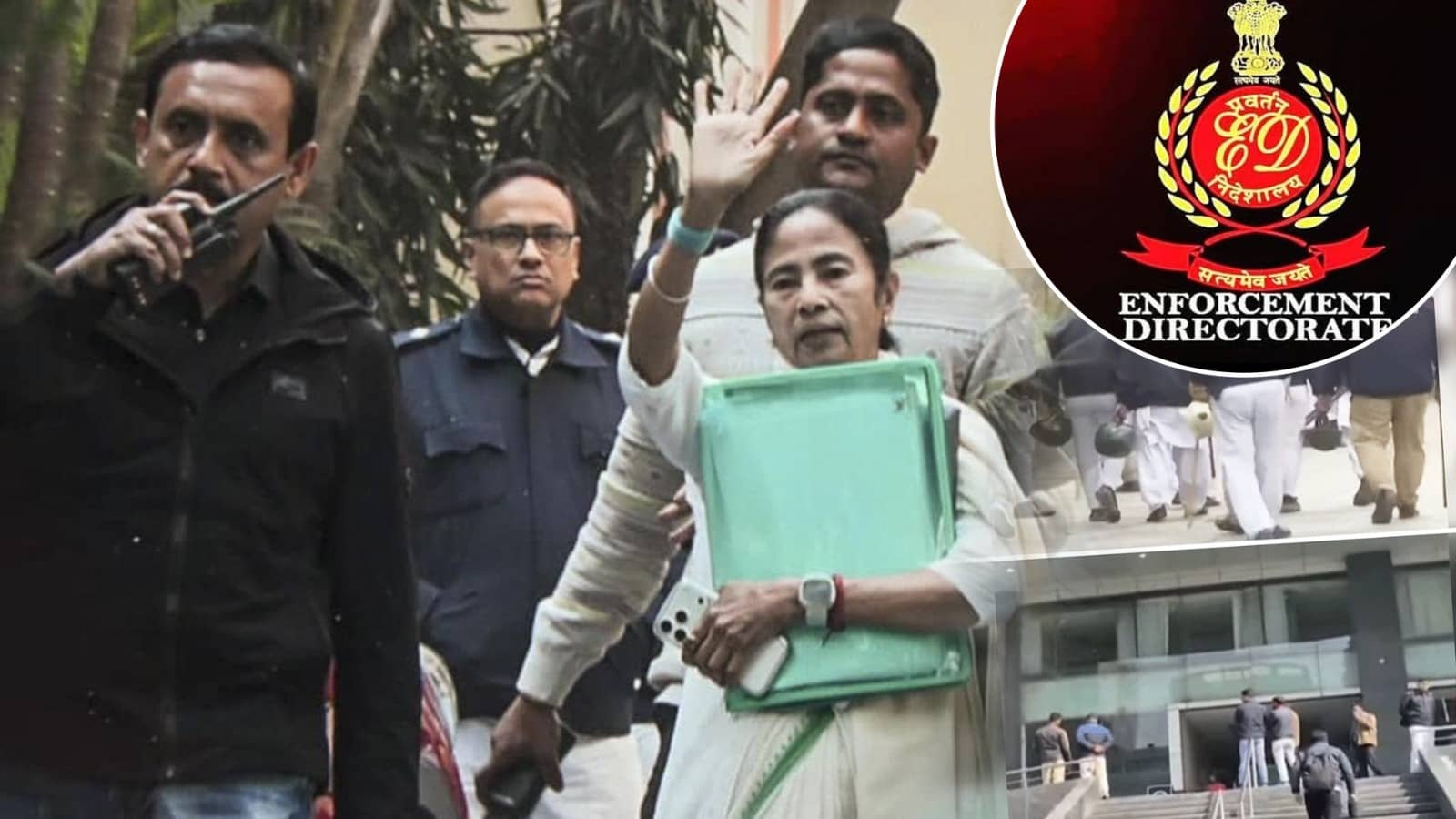 ED Accuses Mamata Banerjee of Entering I-PAC Director Prateek Jain's Residence, Taking Away Key Evidences During Raid