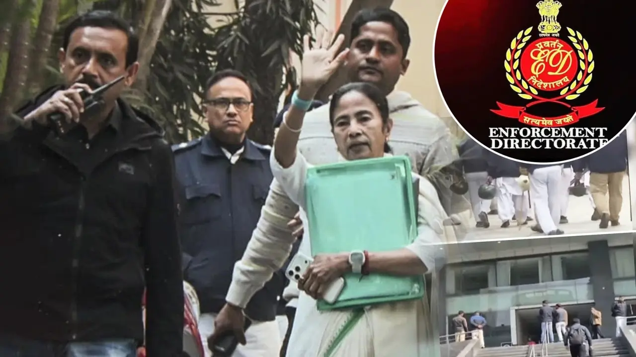 ED Accuses Mamata Banerjee of Entering I-PAC Director Prateek Jain's Residence, Taking Away Key Evidences During Raid