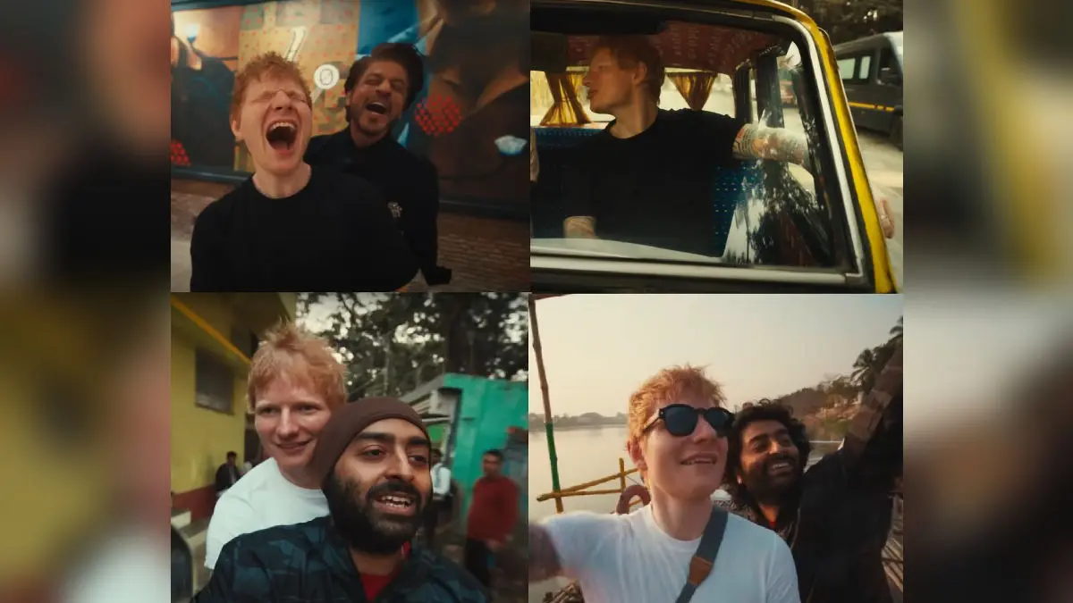 Ed Sheeran Drops New Single 'Sapphire' Inspired by His India Tour, Fans Can't Stop Talking About It Ed Sheeran across India in new music video 'Sapphire'