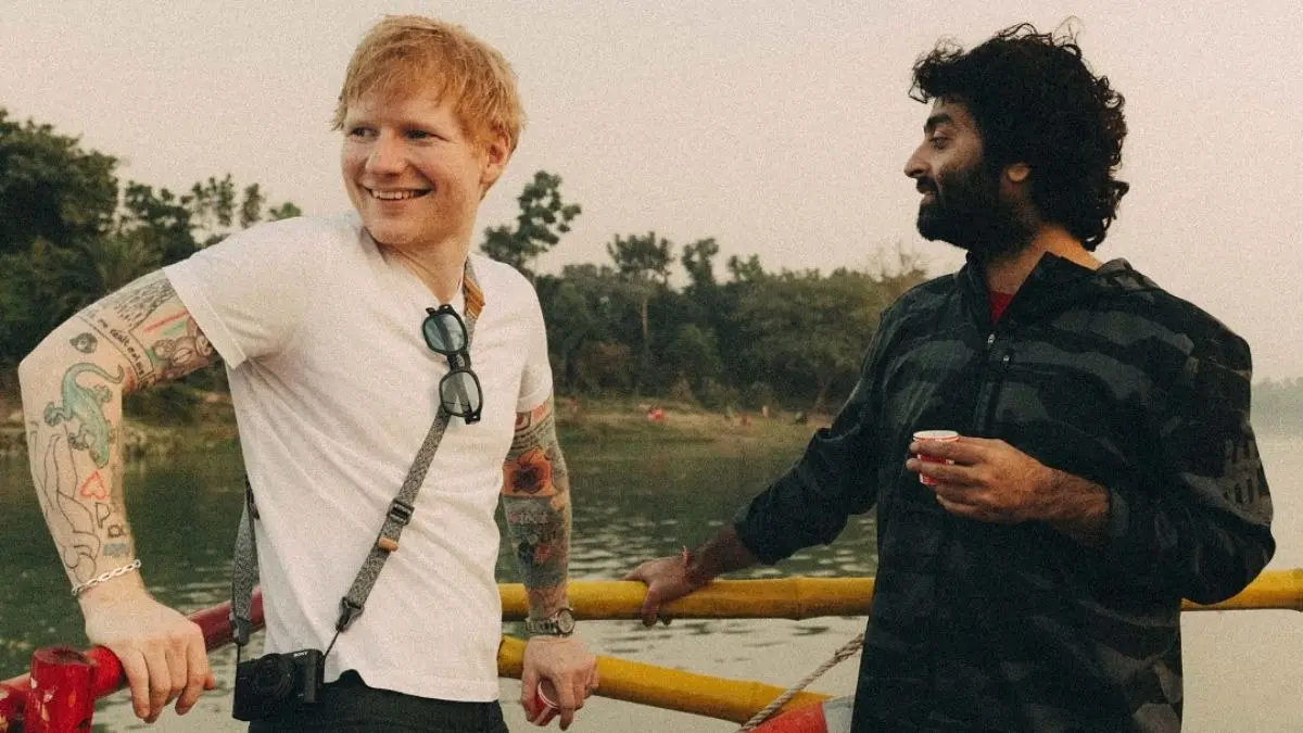 Ed Sheeran and Arijit Singh