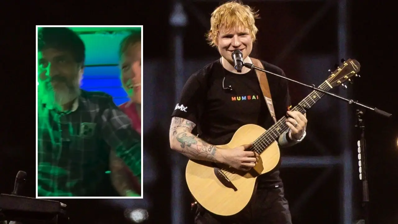 Is That Rajamouli? Ed Sheeran, Auto Driver Groove To Unreleased Single Azizam And Netizens Have Just 1 Question Ed Sheeran performed in India as part of his Mathematics Tour