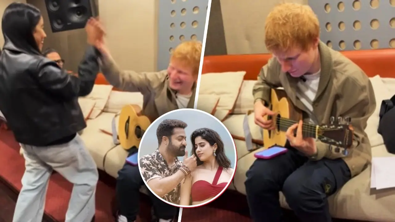 Ed Sheeran Makes Telugu Debut, Croons Chuttamalle With Shilpa Rao At Bengaluru Concert | WATCH Ed Sheeran sings Chuttamalle at Bengaluru concert