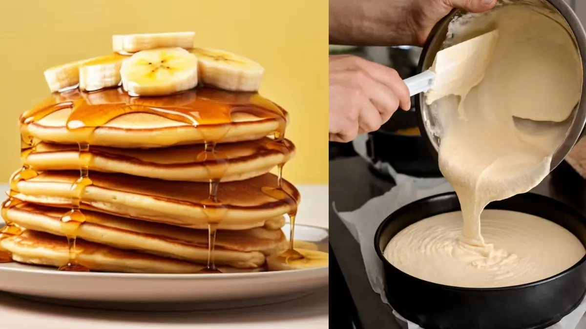 eggless pancake easy and quick recipe at home for breakfast