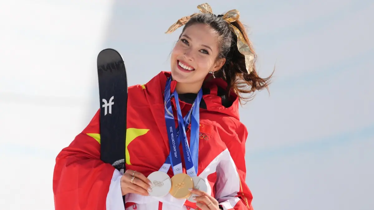 Eileen Gu Defends Olympic Ski Halfpipe Gold, Collects Sixth Medal in Six Winter Games Events Eileen Gu