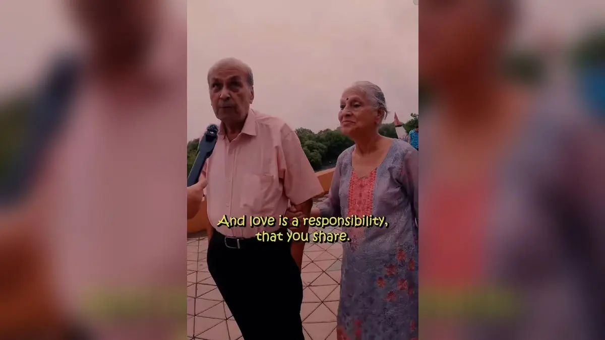 Elderly Couple’s Heartfelt Street Interview