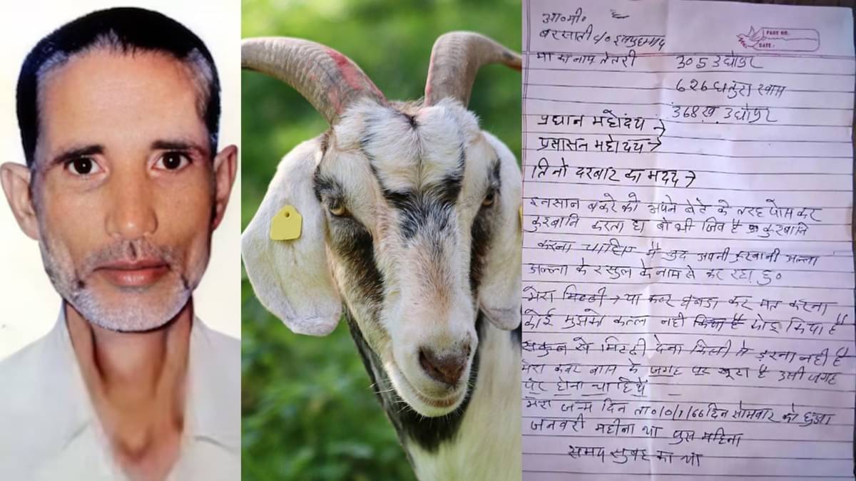 इंसान बकरे को अपने बेटे की तरह...', बकरीद पर नमाज के बाद बुजुर्ग ने गला काट  खुद की दी कुर्बानी, पत्नी ने खोला भूत वाला राज | Republic Bharat