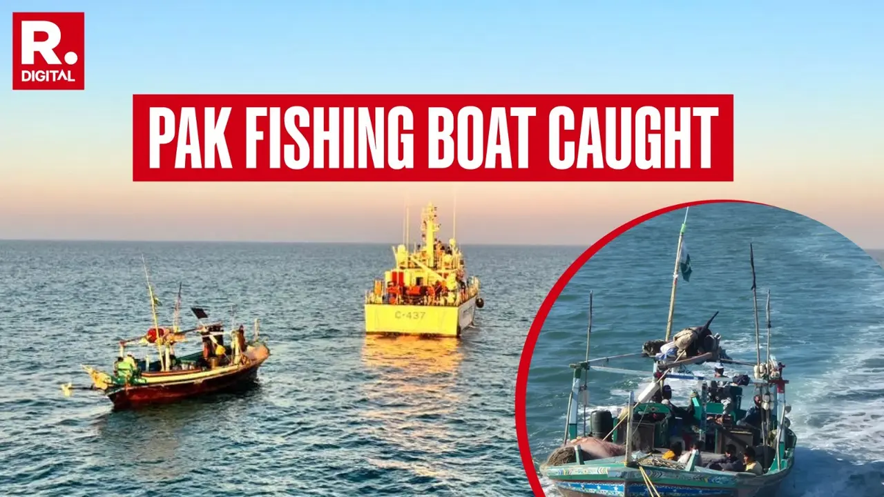 Eleven Pakistani Fishermen Held for Illegally Entering Indian Waters in Gujarat