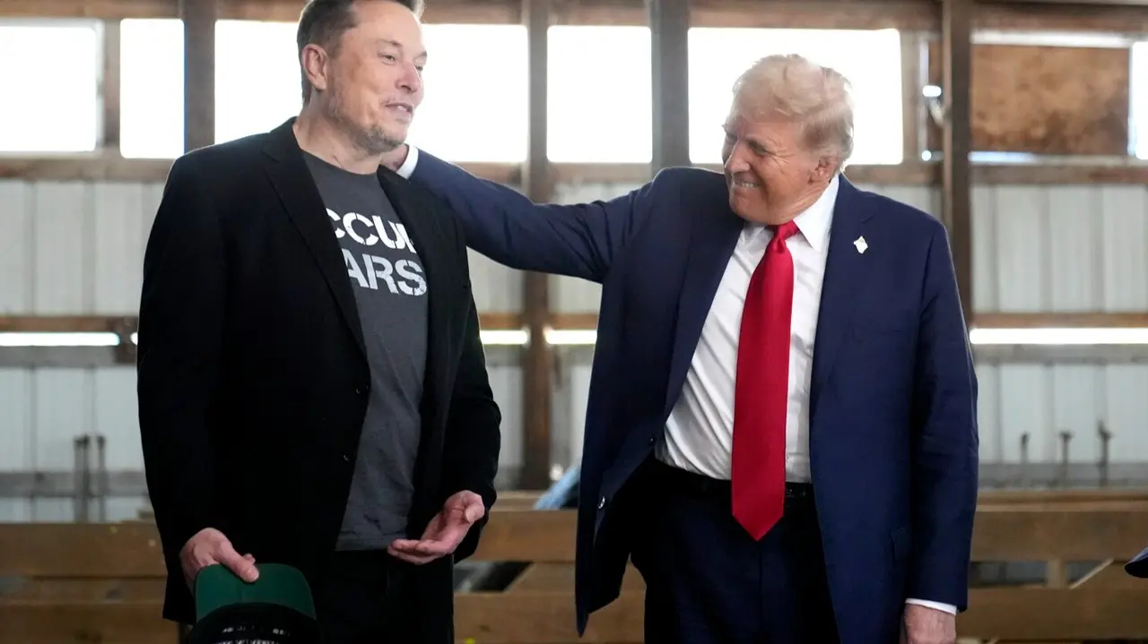 Elon Musk and Donald Trump