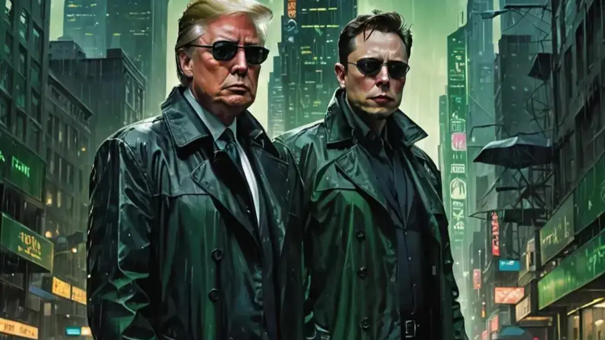 Elon musk and Donald Trump Interview