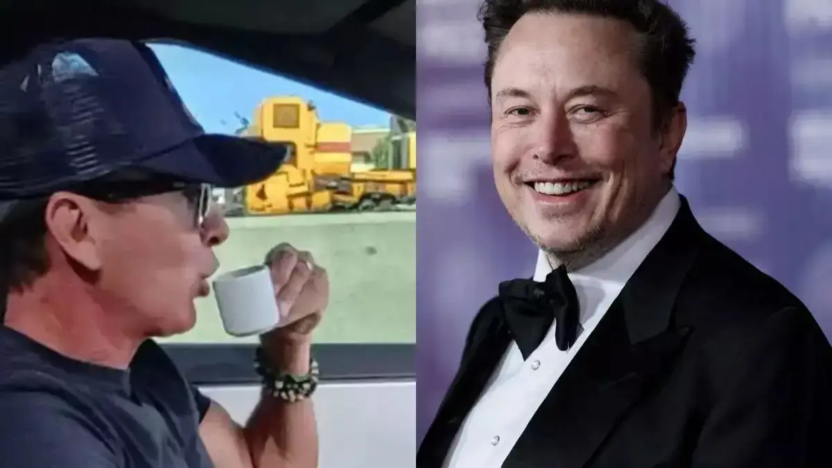 Elon Musk Reacts To Video Of Tesla Owner Making Coffee In Self-Driving Car Elon Musk reacts to Video Of Tesla Owner Making Coffee IN Self-Driving Car