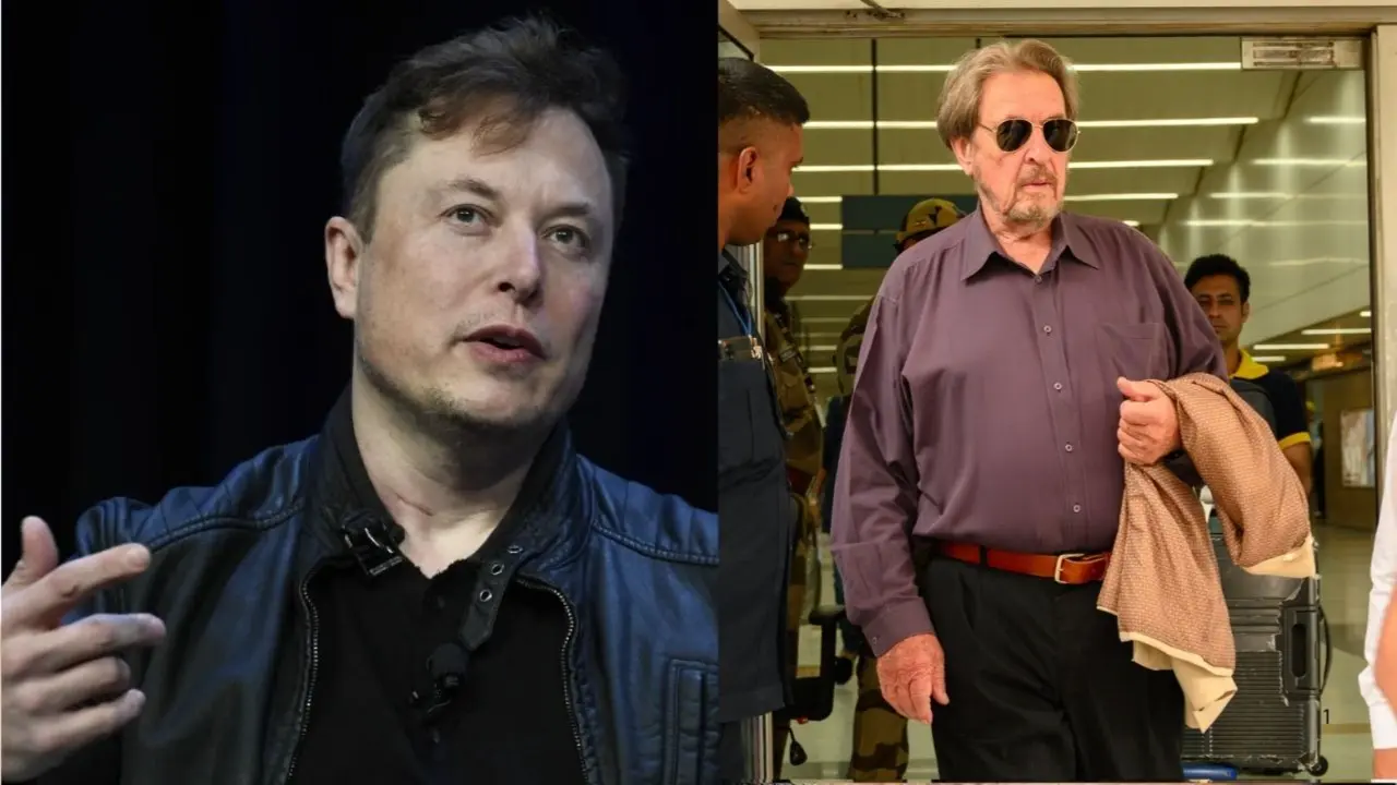 Elon musk's Father Errol Musk Visits India.