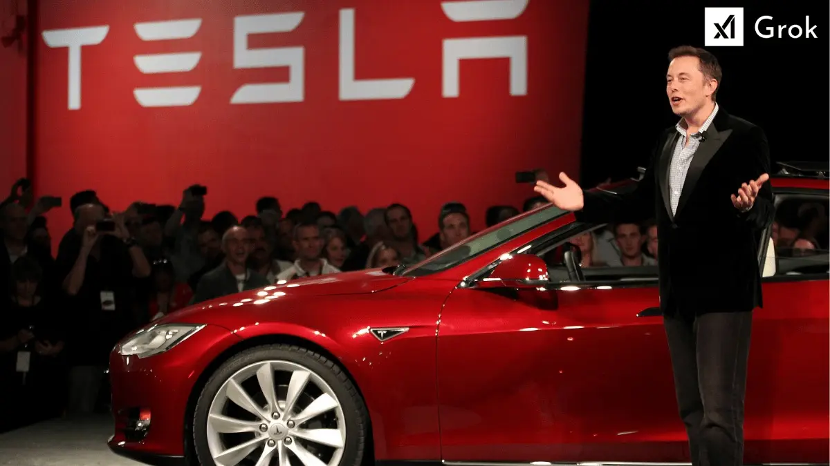 Elon Musk says Grok AI will launch in Tesla cars as early as next week.