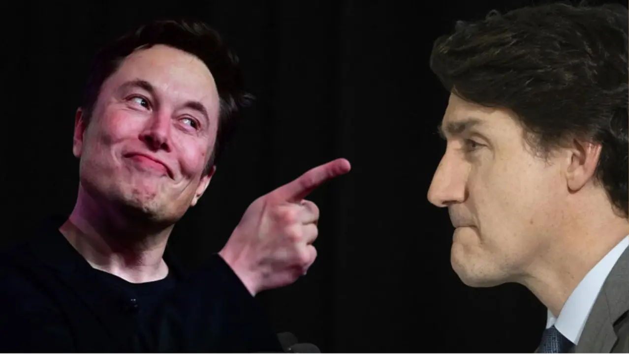 Elon Musk vs Justin Trudeau