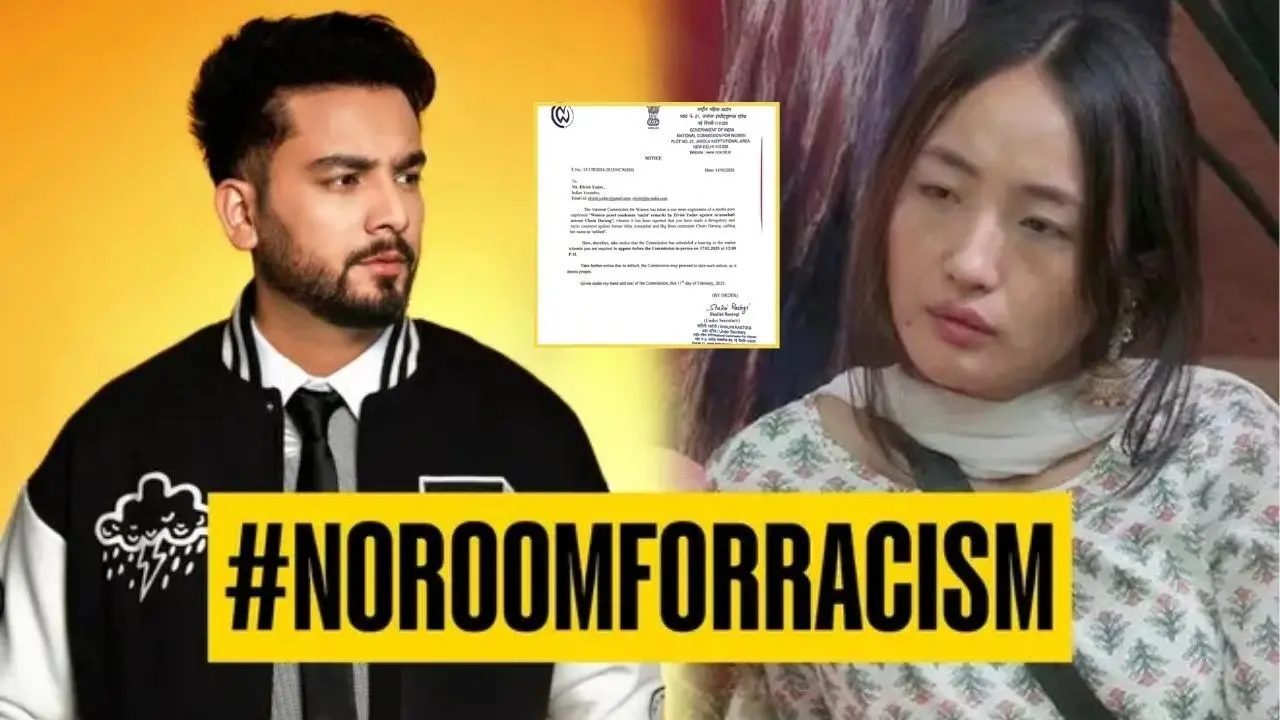Elvish Yadav Summoned By NCW Over His Racist Remarks Against Bigg Boss 18's Chum Darang Elvish Summoned By NCW