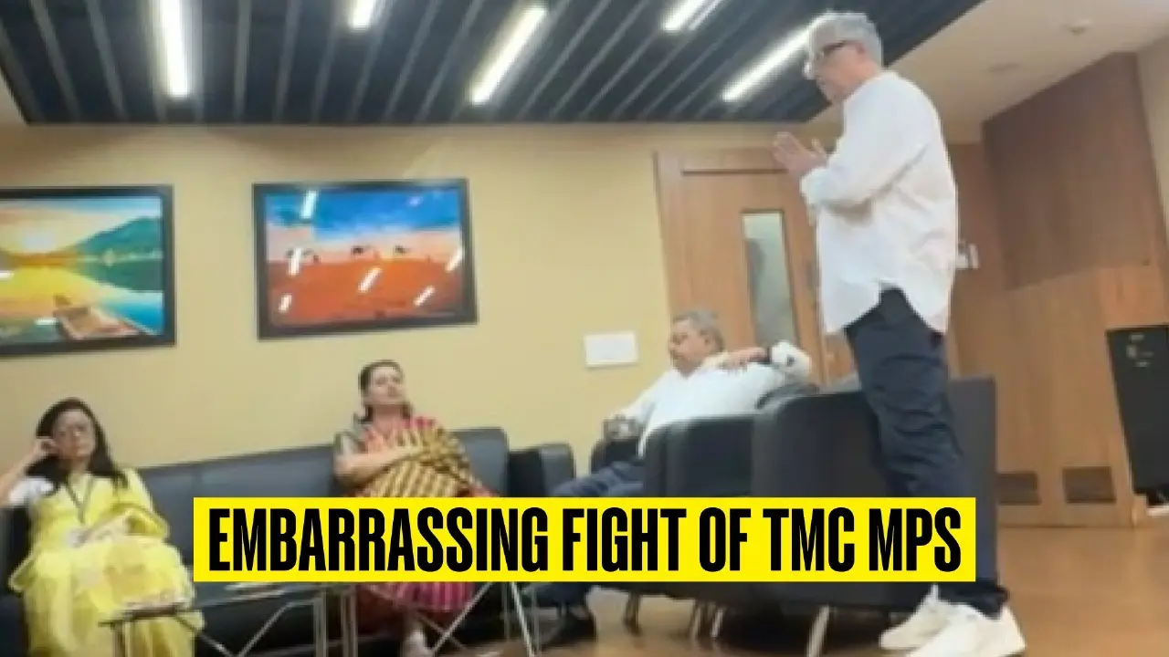 Embarrassing Fight of TMC MPs