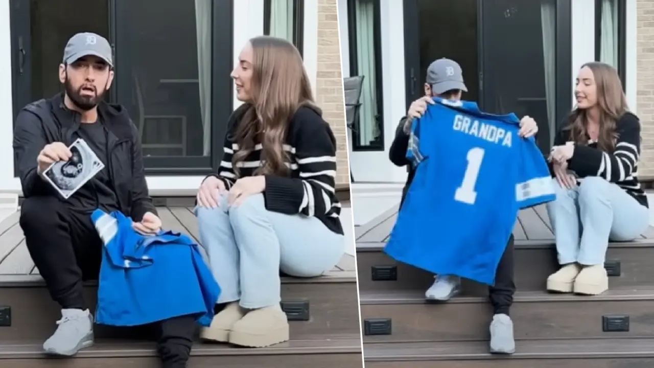 Eminem Is Going To Be Grandpa, Announces Daughter Hailie Jade's Pregnancy In Music Video | WATCH Eminem announces daughter Hailie Jade's pregnancy.