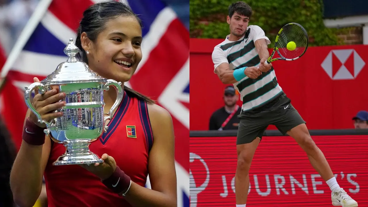 Emma Raducanu Carlos Alcaraz