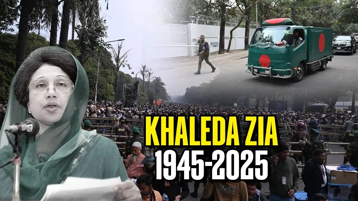 End Of An Era: Bangladesh Bids Farewell To 1st Female PM Khaleda Zia, EAM Jaishankar To Attend Funeral In Dhaka
