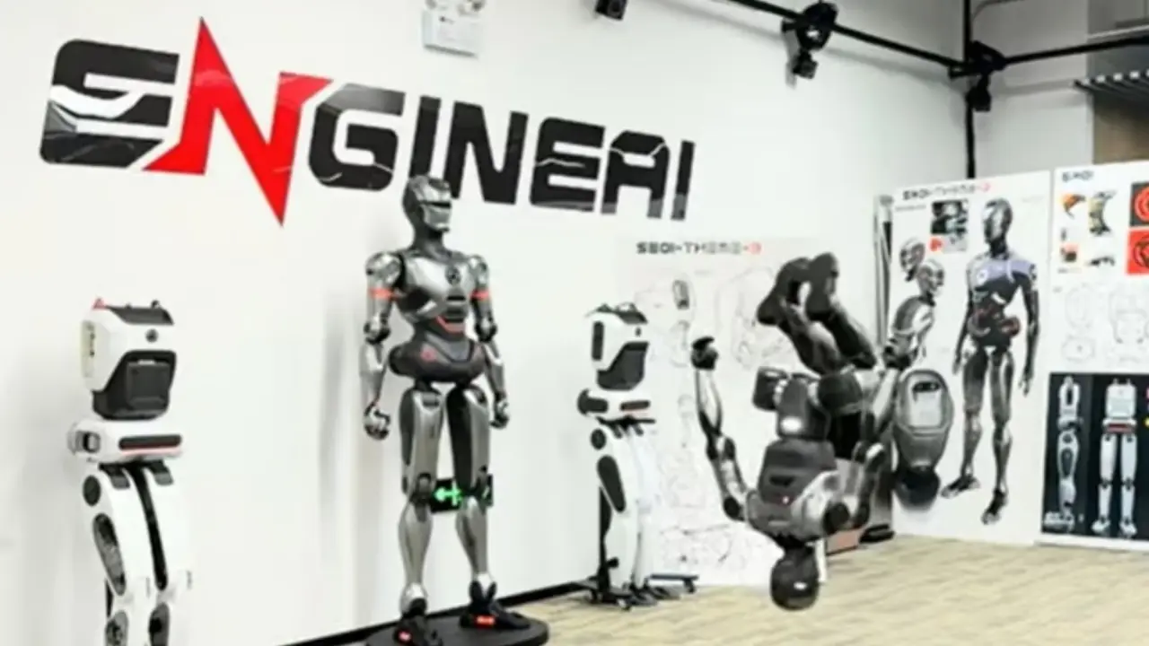 Breaking Barriers: EngineAI’s Robot Nails a Front Flip - Watch Here EngineAI’s Robot Achieves World’s First Front Flip