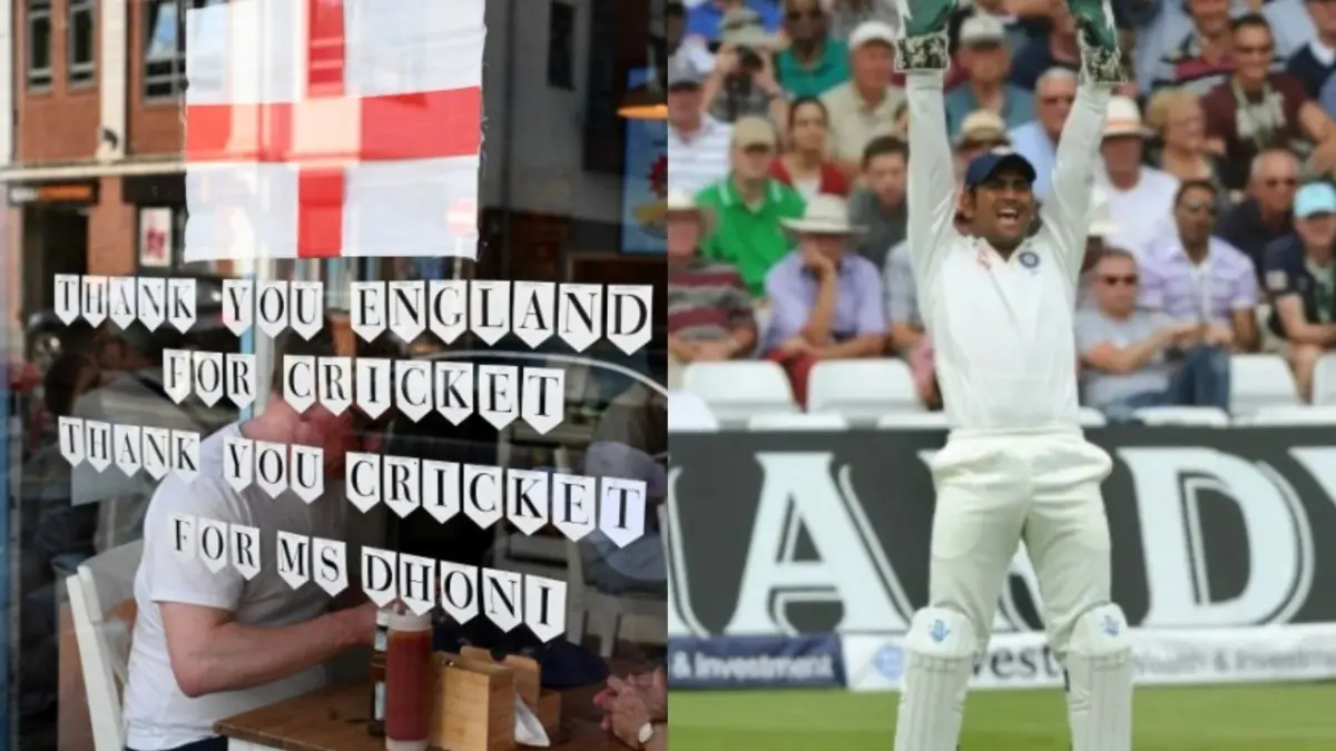 England Cricket Board pays tribute to MS Dhoni with an heartwarming post