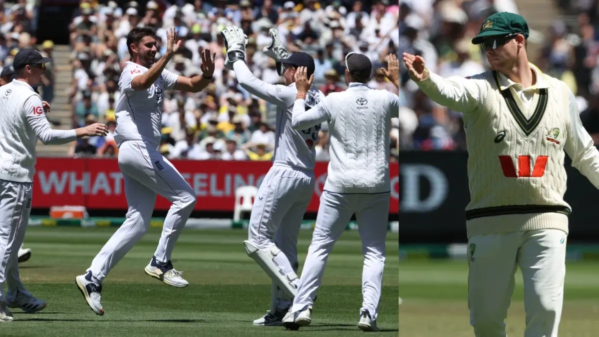 England Cricket Team and Steve Smith