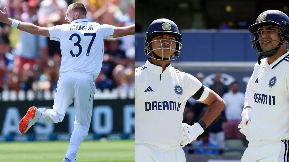 England fast bowler Gus Atkinson real threat to shubman gill and team india in lords test