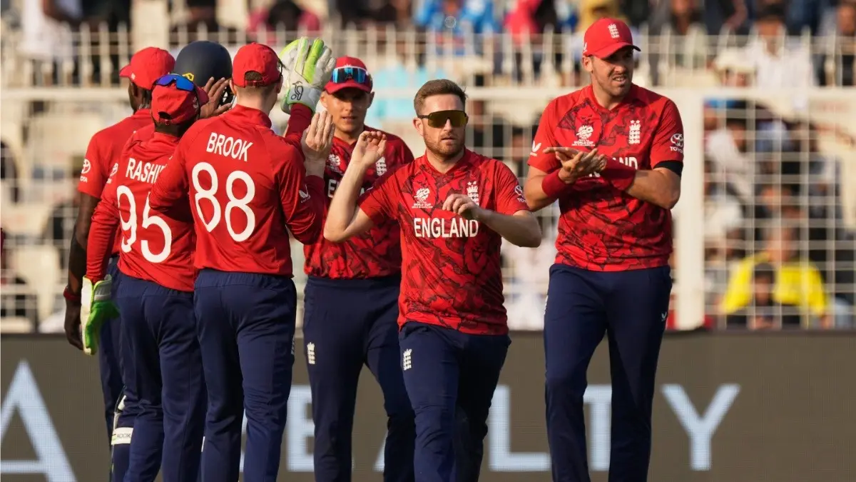T20 World Cup 2026: Tom Banton, Adil Rashid Shine As England Break Winless Streak Against European Teams, Beat Scotland England players celebrating after taking a wicket against Scotland