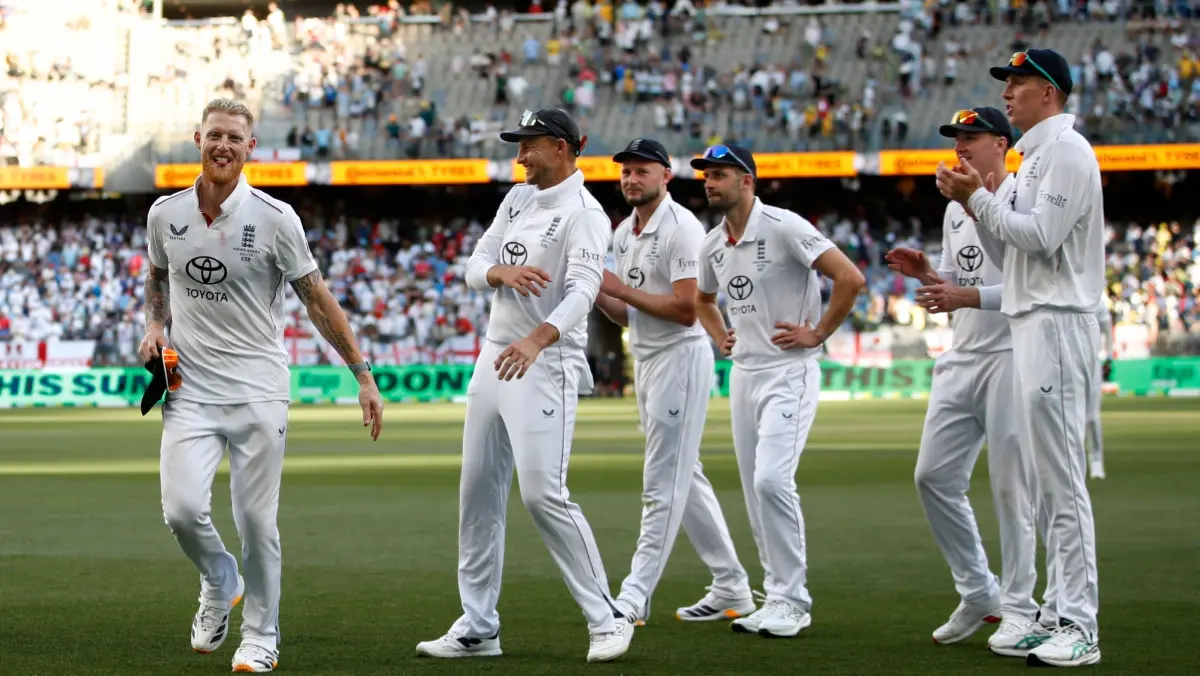 England Announce Playing XI For Pink-Ball Game, Visitors Make One Forced Change To Keep Ashes Dreams Alive Ahead Of Gabba Test English cricket team during the 1st Ashes Test in Perth