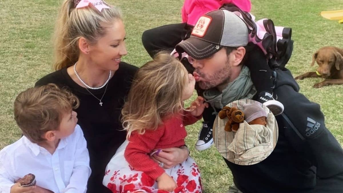 Enrique Iglesias-Anna Kournikova's Family Grows