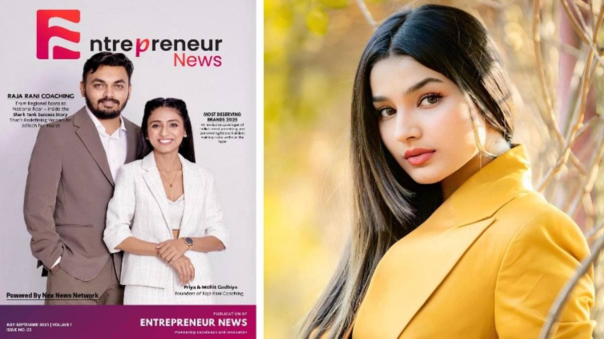 Entrepreneur News Magazine Unveils July-September 2025 Edition Featuring Raja Rani Coaching and India's Rising Business Icons thumbnail