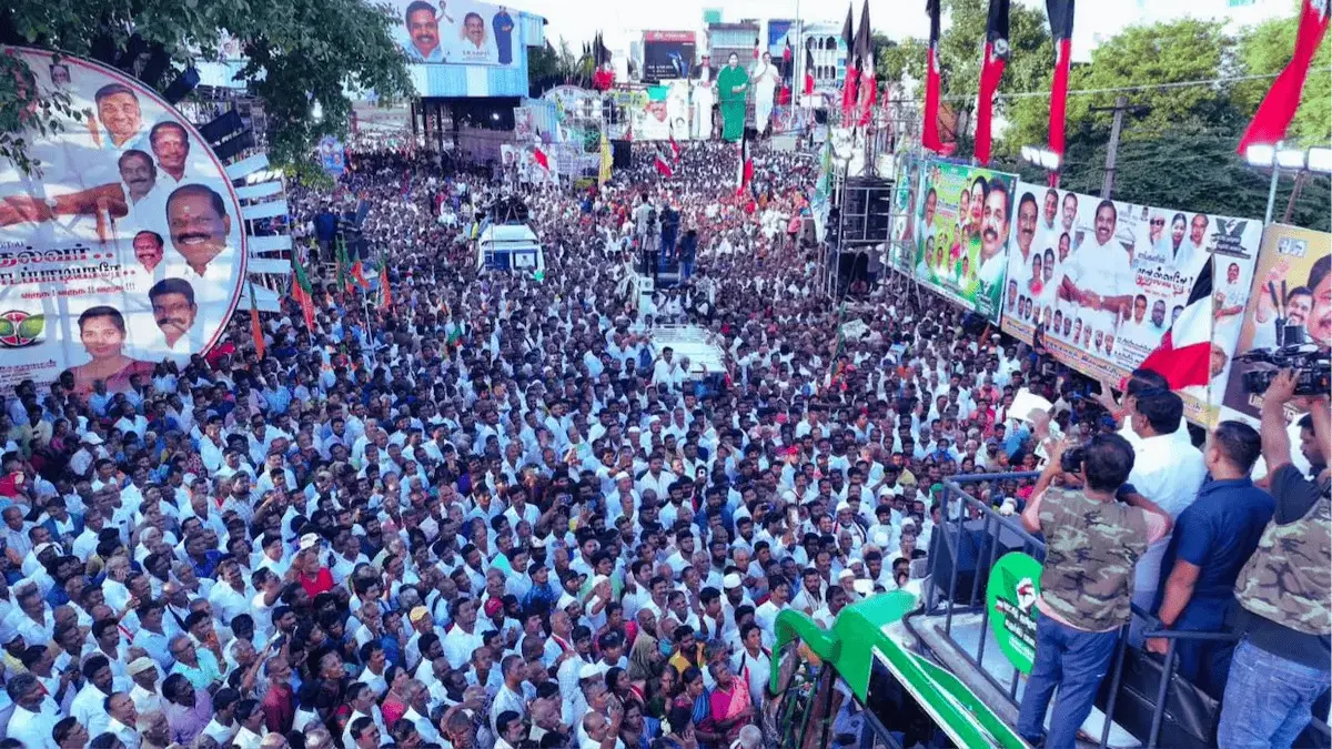 EPS Covers 100 Constituencies in 34 Days: 5 Big Highlights from AIADMK’s Supercharged Campaign EPS Covers 100 Constituencies in 34 Days: 5 Big Highlights from AIADMK’s Supercharged Campaign