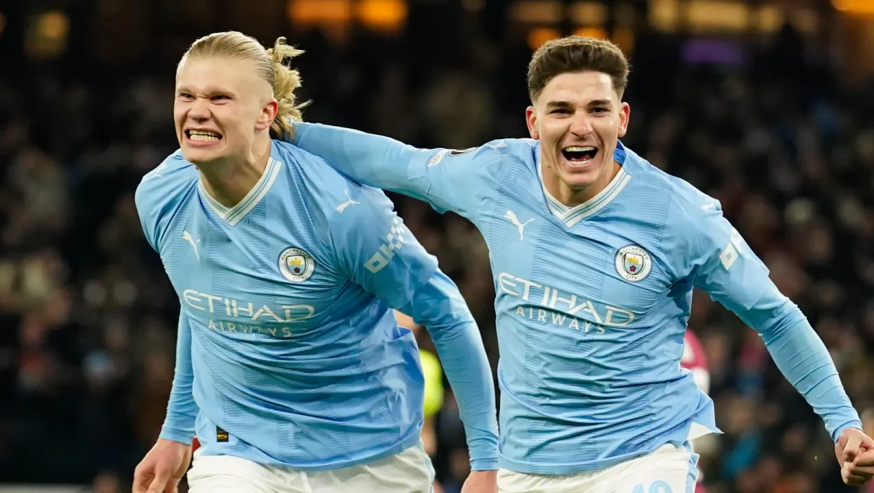 Atletico Madrid Set To Splurge More than $100 million To Bring On Board Manchester City Striker Erling Haaland and Julian Alvarez