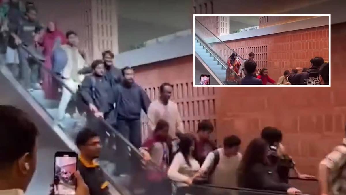 Escalator Malfunction At Dhaka's BRAC University Leaves Students Panic-Stricken, Video Goes Viral