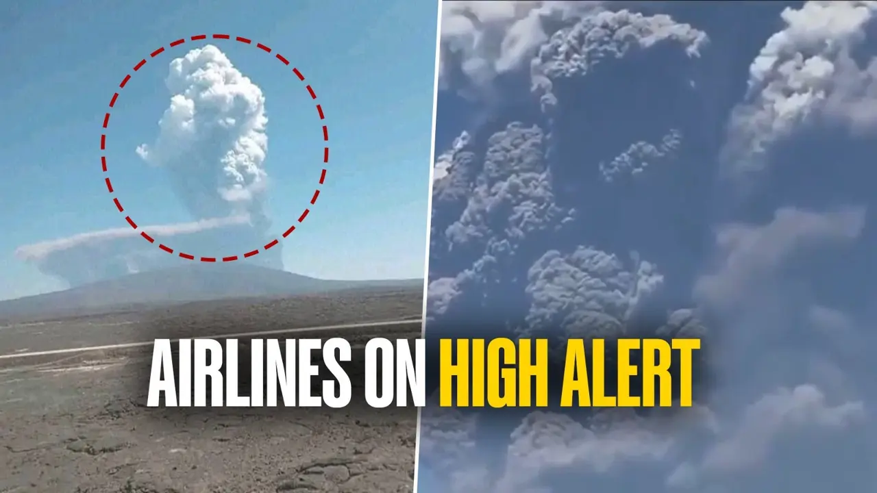 Ethiopia’s Hayli Gubbi Volcanic Ash Hits Indian Skies: Northwest Flight Operations Hit, Airlines On High Alert