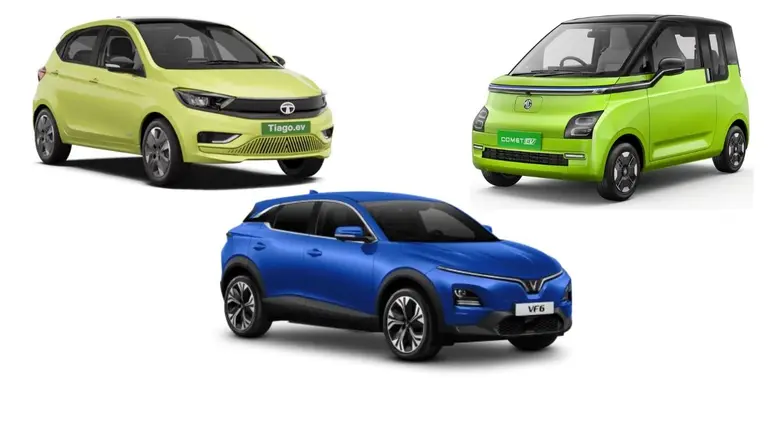 Top 10 Most Affordable Electric Cars in India EV