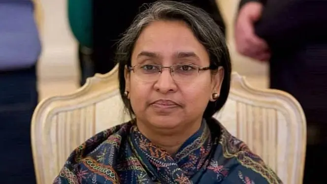 Ex-Bangladesh Foreign Minister Dipu Moni Arrested for Attacking BNP Leader's Home Ex-Bangladesh foreign minister Dipu Moni arrested for attacking home of BNP leader
