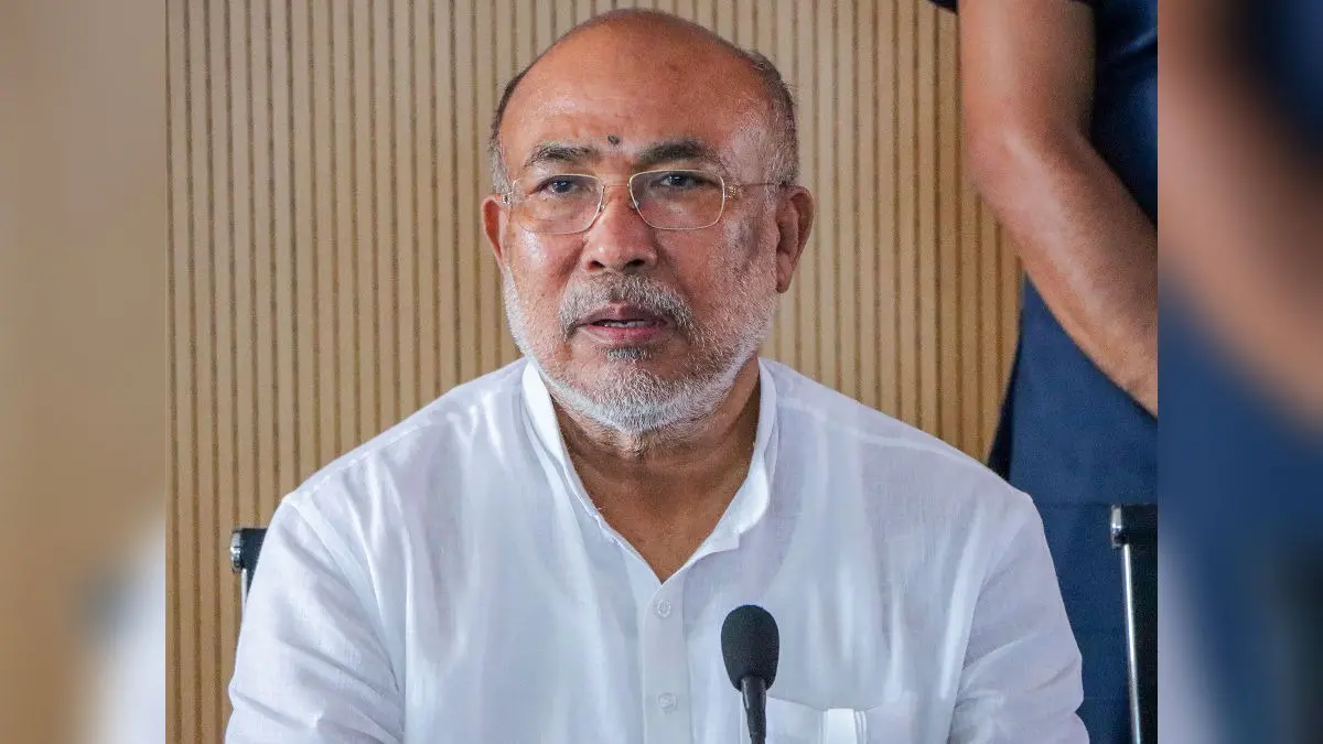 Ex-CM Biren Singh's Security Heightened Amid Buzz Over Formation Of New Govt In Manipur: Report