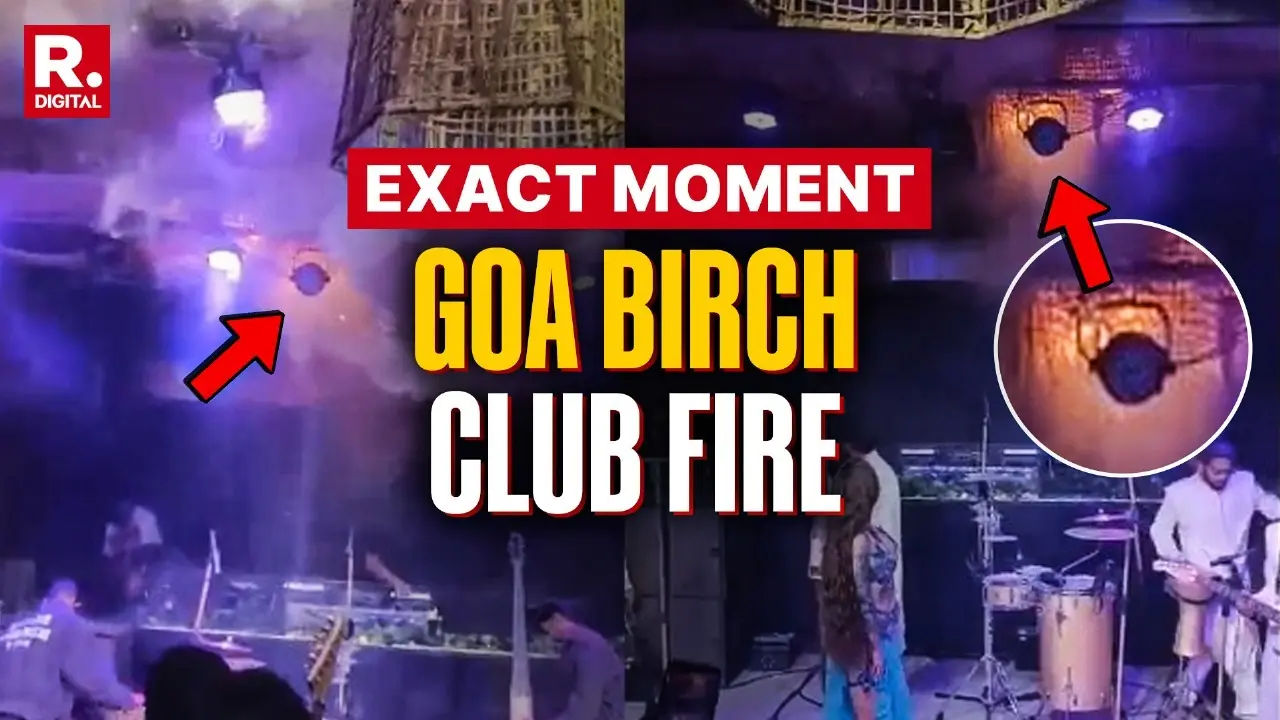 Exact Moments of Deadly Goa Nightclub Blaze Caught on Camera During the 'Mehbuba' Performace